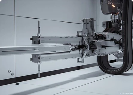 Vacuum degree detection system