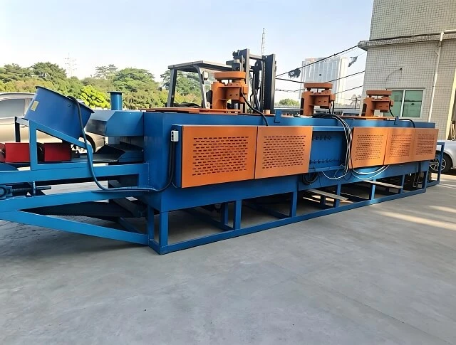 Continuous Mesh Belt Tempering Furnace for Industrial Metal Parts