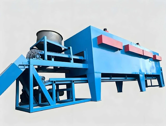 Continuous Mesh Belt Tempering Furnace for Industrial Metal Parts