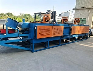 Continuous Mesh Belt Tempering Furnace for Industrial Metal Parts