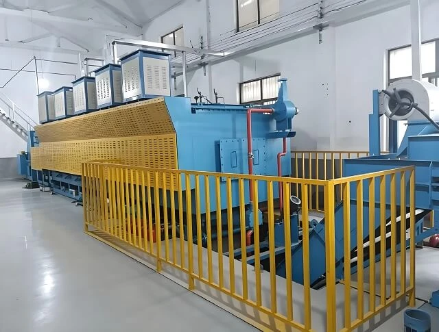 Continuous Roller Hearth Mesh Belt Type Powder Metallurgy Sintering Furnace
