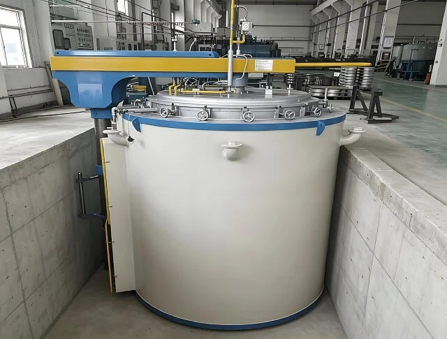 Pit Type Gas Nitriding Furnace Manufacturer | High Load Capacity & Low Operation Cost