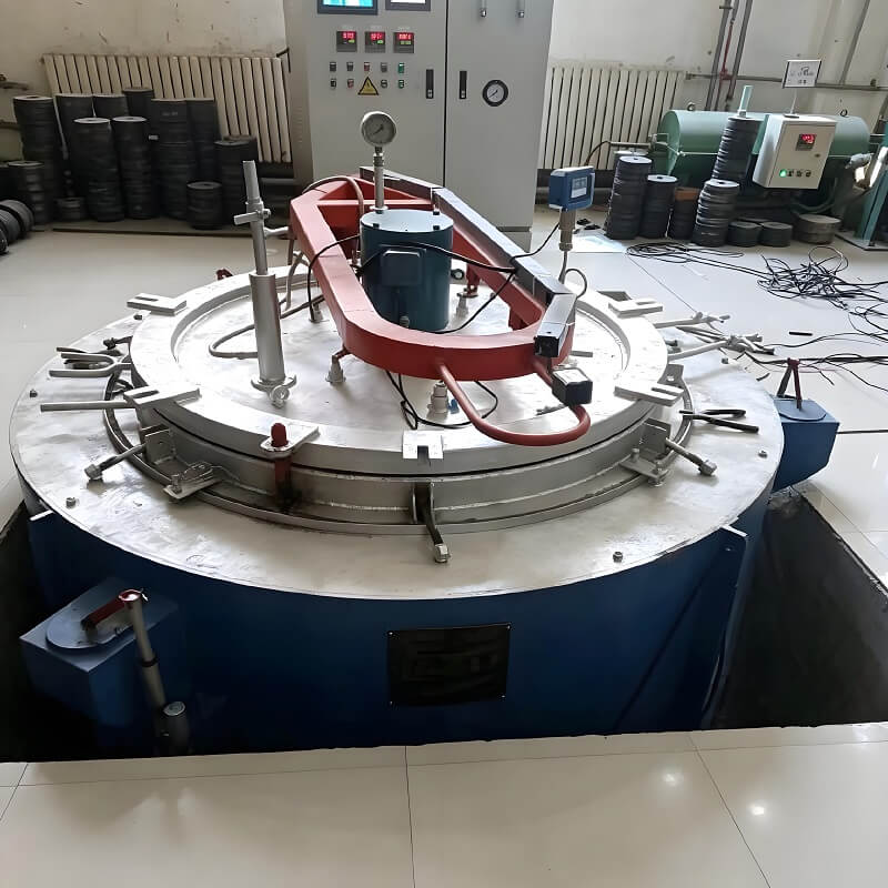 Industrial Nitriding Furnace with Post-Oxidation | Pit-Type NCO Heat Treatment System
