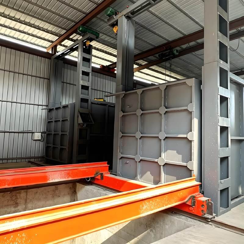 Heavy Duty Box Trolley Furnace for Casting Forging & Large Machinery Parts