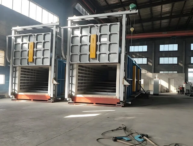 Bogie Hearth Box Furnace for Heavy Casting Mold Annealing Tempering Heat Treatment