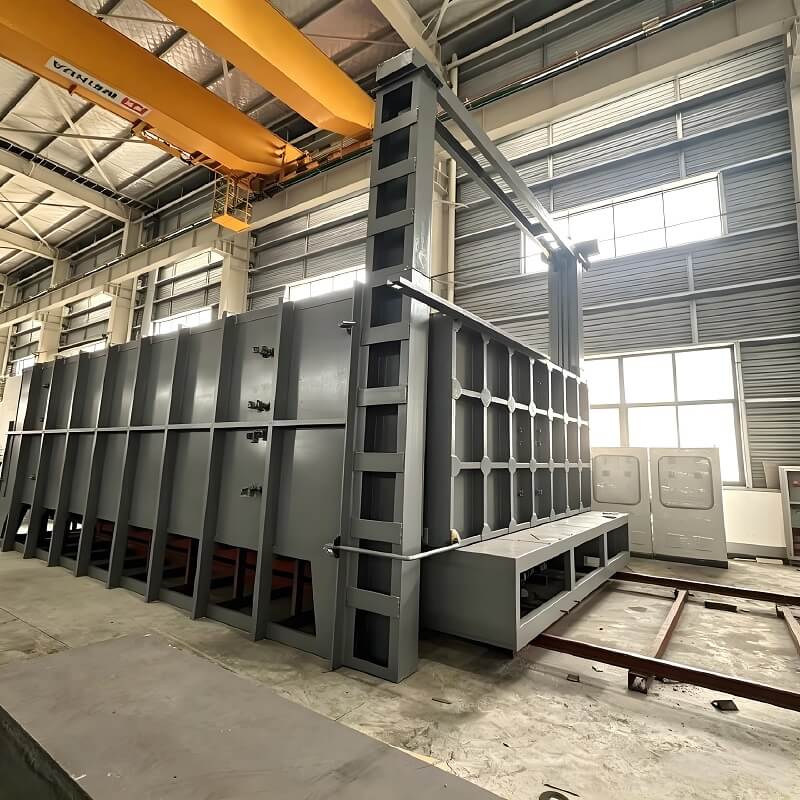 Box-type Car Bottom Furnace Movable Car Hearth Furnace for Large Workpiece Processing