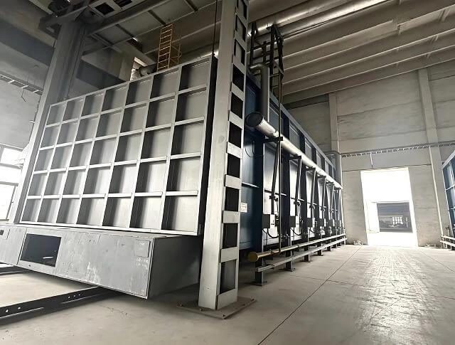 Box-type Trolley Furnace with Movable Trolley for Large Metal Workpiece Heat Treatment