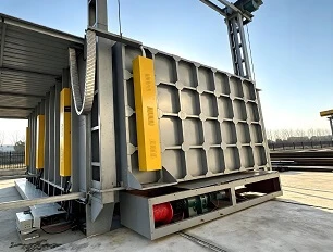 Box-type Trolley Furnace with Movable Trolley for Large Metal Workpiece Heat Treatment