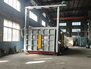 Box-type Car Bottom Furnace Movable Car Hearth Furnace for Large Workpiece Processing
