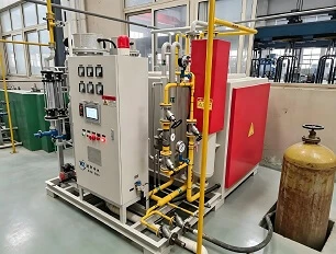 40Nm&sup3;/h High Purity Automatic Ammonia Cracker H2 N2 Mixed Gas Unit