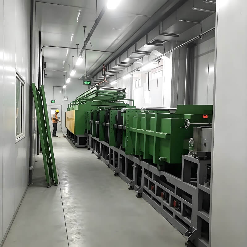 Nitrogen Protected Silicon Steel Annealing Furnace Bright Surface Heat Treatment Equipment