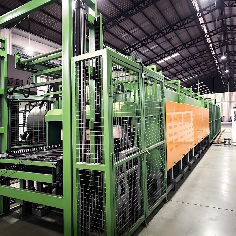 Low Iron Loss Silicon Steel Annealing Furnace Uniform Temperature Continuous Production Line