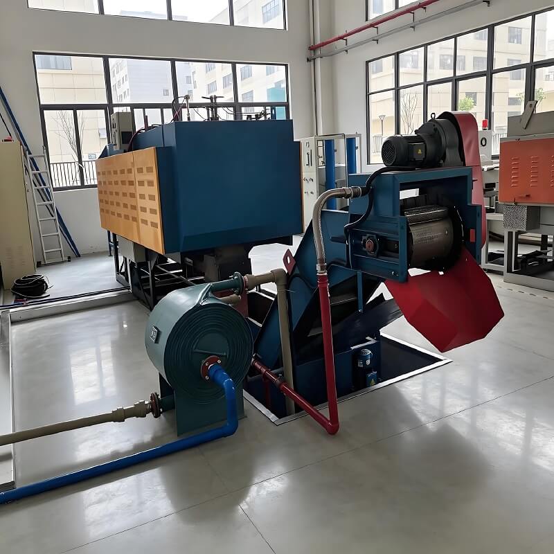 Sealed Muffle Mesh Belt Furnace Low Gas Consumption Bright Heat Treatment Equipment