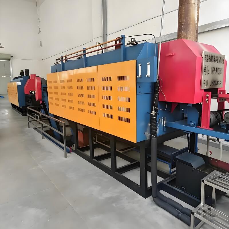 Customizable Muffle Mesh Belt Furnace PLC Controlled Continuous Heat Treatment Equipment