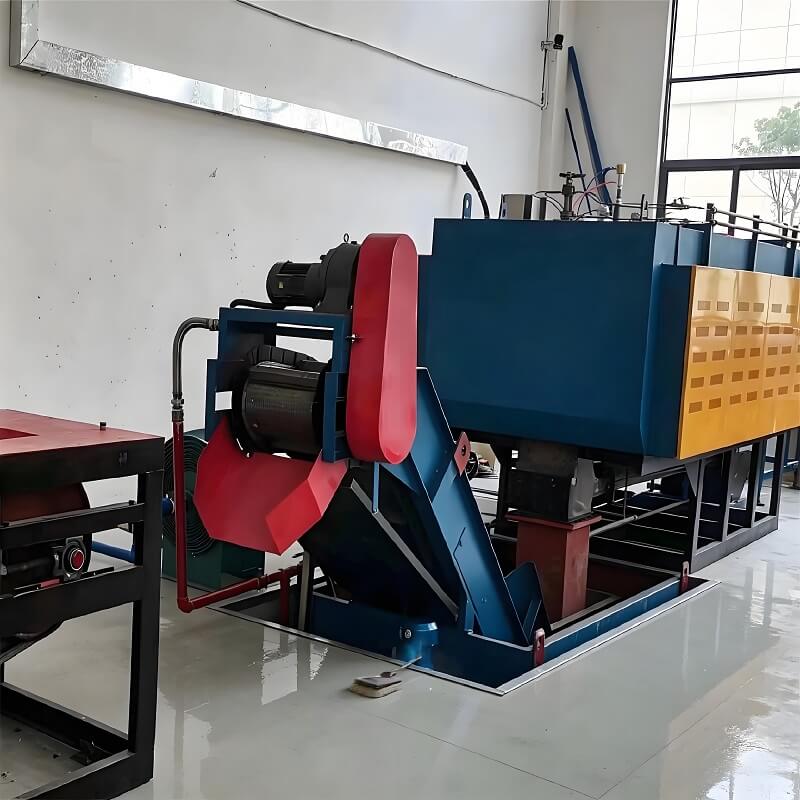Low Gas Consumption Muffle Mesh Belt Furnace Zero Oxidation Bright Annealing Furnace