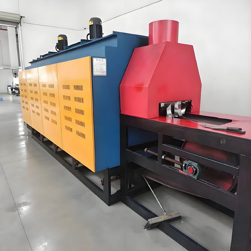 Sealed Muffle Mesh Belt Furnace Low Gas Consumption Bright Heat Treatment Equipment