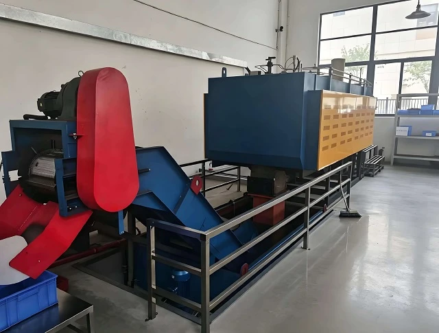 Low Gas Consumption Muffle Mesh Belt Furnace Zero Oxidation Bright Annealing Furnace