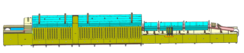 Continuous Mesh Belt Type Powder Metallurgy Sintering Furnace