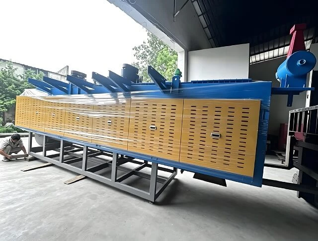 Muffle Free Push Plate Furnace, Continuous High Volume Heat Treatment Furnace