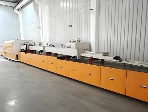 China Factory Industrial Mesh Belt Continuous Atmosphere Brazing Furnace