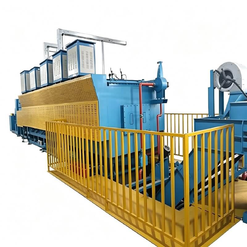 Continuous Roller Mesh Belt Carbonitriding Furnace for Auto & Powder Metallurgy Parts