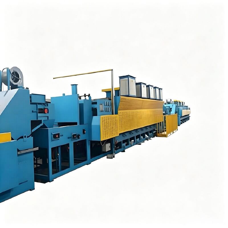 Non-Muffle Roller Mesh Belt Carbonitriding Furnace for Fastener Heat Treatment