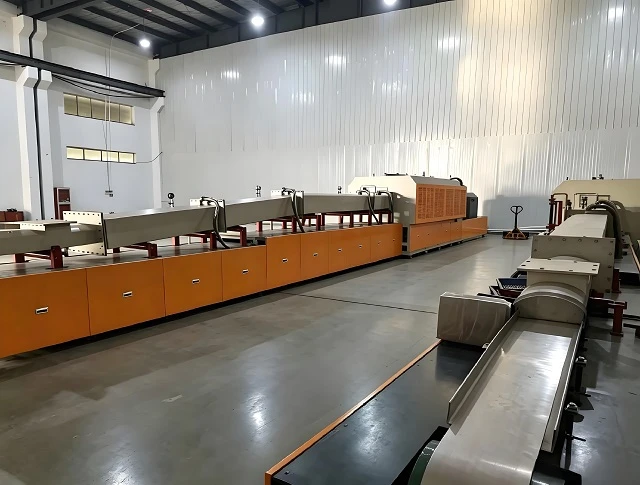 China Factory Industrial Mesh Belt Continuous Atmosphere Brazing Furnace