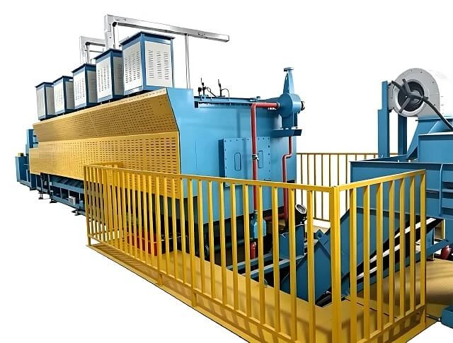 Non-Muffle Roller Mesh Belt Carbonitriding Furnace for Fastener Heat Treatment