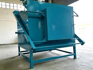 Vertical Lift Door Box Quenching Furnace For Small Batch Die Steel Cutting Tools