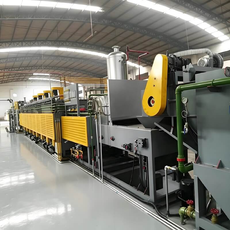 Automatic Roller Mesh Belt Conveyor Furnace For Bearing & Hardware Heat Treatment