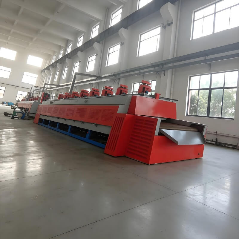 Automatic Mesh Belt Tempering Furnace PLC Controlled Stress Relief Furnace for Auto Parts
