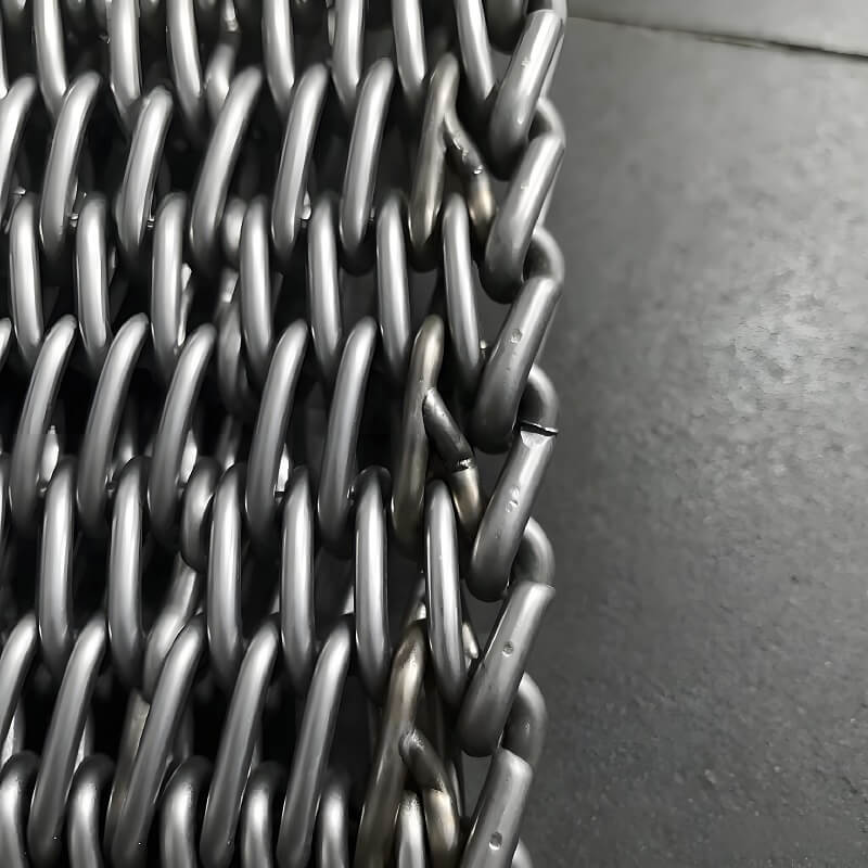 Heavy-Duty Heat-Treatment Furnace Stainless Steel Balanced Weave Conveyor Belt