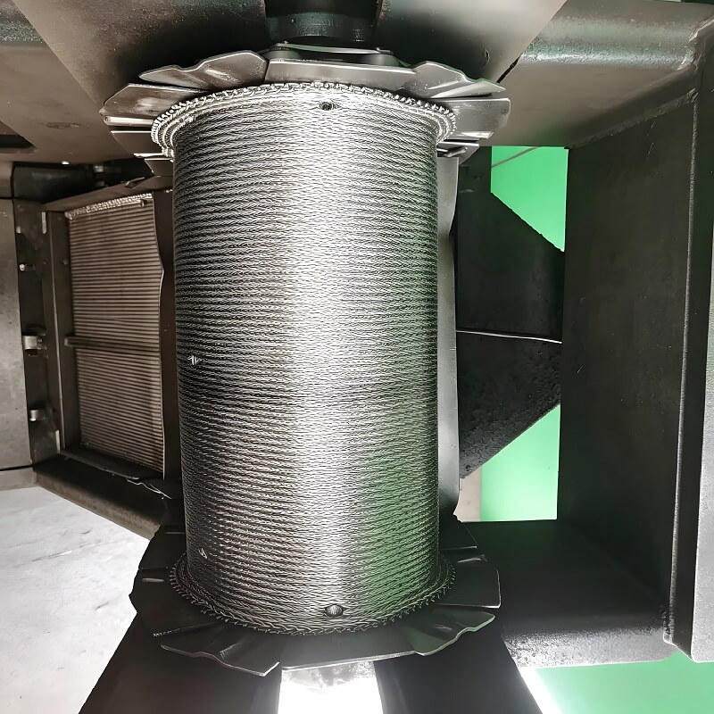 SUS310S Stainless Steel Herringbone Mesh Conveyor Belt for High-Temp Sintering Furnace