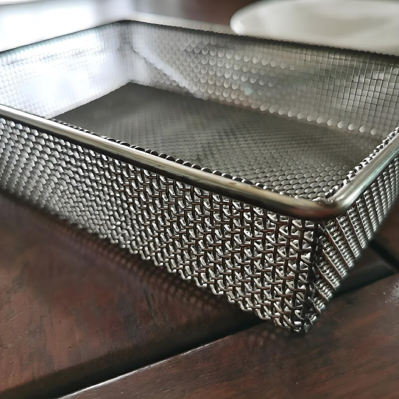 Powder Metallurgy Sintering Mesh Basket For Metal Parts High Temperature Sinter Process