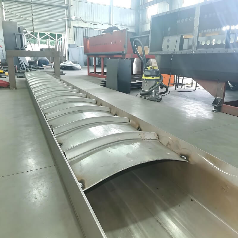 Corrugated SUS310S Muffle Tube For Mesh Belt Furnace