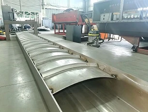 Corrugated SUS310S Muffle Tube For Mesh Belt Furnace