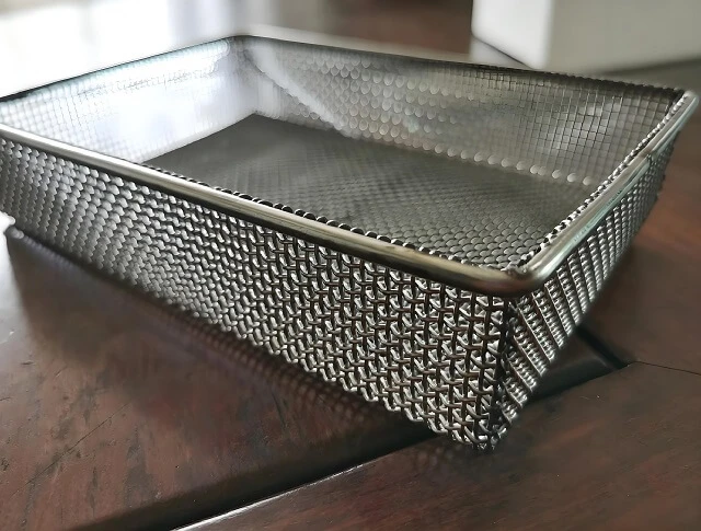 Powder Metallurgy Sintering Mesh Basket For Metal Parts High Temperature Sinter Process