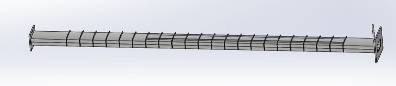 Corrugated SUS310S Muffle Tube For Mesh Belt Furnace