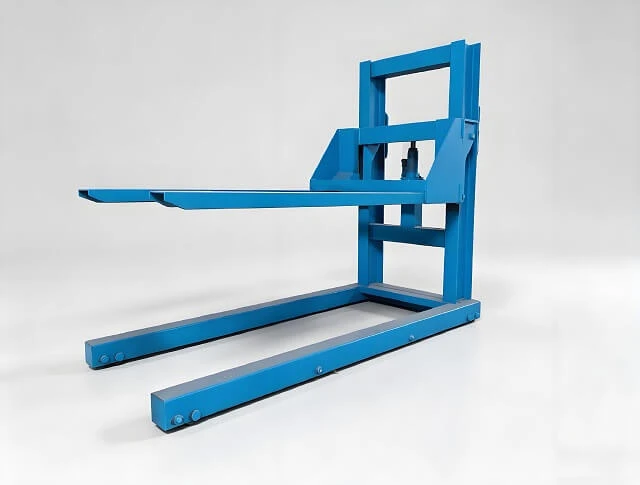 Portable Hand Operated Hydraulic Forklift For Workshop Cargo Transfer