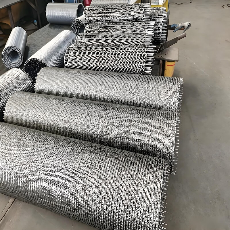 High Temp SUS314 SUS310S Quenching Mesh Belt For Continuous Heat Treatment Hardening Furnace