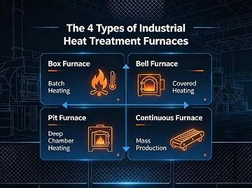 What Are the 4 Types of Industrial Heat Treatment Furnaces? Full Classification Guide