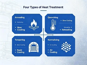 What Are the Four Types of Heat Treatment? Core Industrial Classification Guide