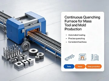 Continuous Quenching Furnace for Mass Tool and Mold Production