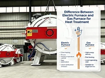 Difference Between Electric Furnace and Gas Furnace for Heat Treatment