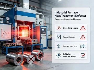 Industrial Furnace Heat Treatment Defects: Causes and Preventive Measures