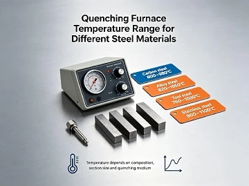 Quenching Furnace Temperature Range for Different Steel Materials