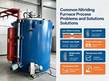 Common Nitriding Furnace Process Problems and Solutions