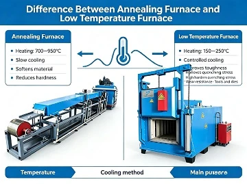 Difference Between Annealing Furnace and Tempering Furnace