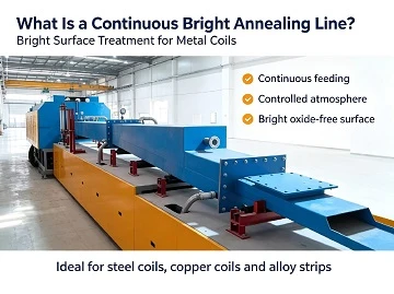 What is a continuous annealing line?