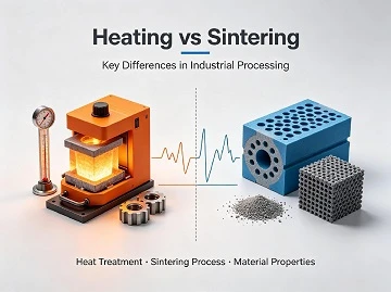 Heating vs Sintering: Key Differences in Industrial Processing